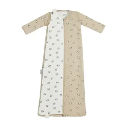 Meyco Slaapzak 4-Seizoenen - One Size - Jersey - Penguin Soft Sand><noscript><img width=