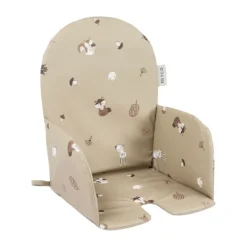 Meyco Stoelverkleiner - Forest Animals - Sand> Accessoires Kinderstoelen|Stoelverkleiners