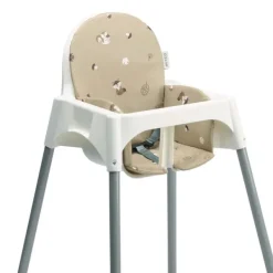 Meyco Stoelverkleiner - Forest Animals - Sand> Accessoires Kinderstoelen|Stoelverkleiners