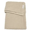 Meyco Wiegdeken Wafel Teddy Greige 75 x 100 cm> Ledikantdekens