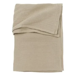 Meyco Wieglaken Hydrofiel Pre-Washed Uni Sand 75 x 100 cm><noscript><img width=