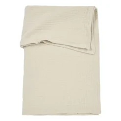 Meyco Wieglaken Hydrofiel Pre-Washed Uni Sand 75 x 100 cm><noscript><img width=