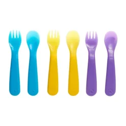 Munchkin Color Changing Forks & Spoons 6-pack> Bestek