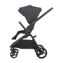 Mutsy Wandelwagen Flow Black Frame - Cognac Grip - Urban Green><noscript><img width=