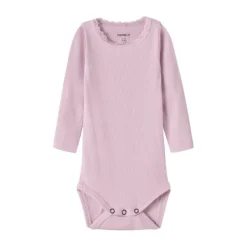 Name It Kab Lace Romper - Maat 62 - Lavender Gray><noscript><img width=