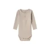 Name It Romper Kab Button Pure Cashmere 74> Rompertjes