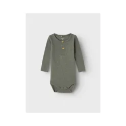 Name It Romper Kab Button Dusty Olive 62><noscript><img width=