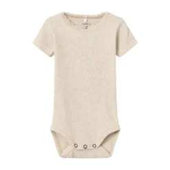 Name It Romper Kab Lace Korte Mouw Peyote Melange maat 74><noscript><img width=