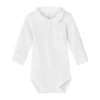 Name It Romper Polo Holger Bright White 56> Rompertjes