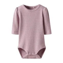 Name It Rosally Romper - Maat 68 - Cement> Rompertjes