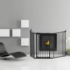 Noma 3 Panel Gate Zwart (197.5 cm)> Traphekken Configuratiesysteem|Traphekken Met Rolsysteem