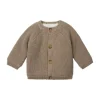Noppies Vest Knit Nevers Taupe Melange 56> Vestjes