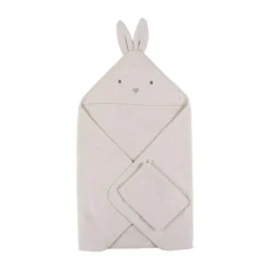 Noukie's B&M Badcape - 75 x 75 cm - Moka> Badcapes