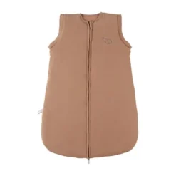 Noukie's B&M Slaapzak – 70 cm – Afritsbare mouwen – Jersey – Caramel> 4-Seizoenen Slaapzakken