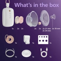 Philips Avent Hands-Free Dubbele Elektrische Borstkolf><noscript><img width=