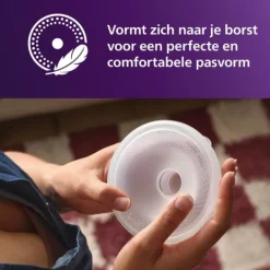 Philips Avent Hands-Free Dubbele Elektrische Borstkolf><noscript><img width=