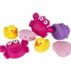 Playgro Floating Sea Friends Pink Fully Sealed (8 stuks)> Badspeelgoed