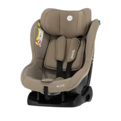Puck autostoel Uno taupe (40-105cm) Gordelbevestiging><noscript><img width=
