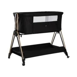 Puck Co-Sleeper Claire Zwart/Goud><noscript><img width=