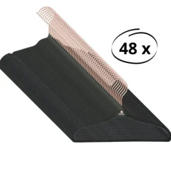 Puck kledinghanger metaal clay set (48 stuks)><noscript><img width=