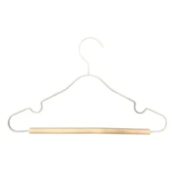 Puck Kledinghanger Metaal - Set van 6 - Zwart> Kledinghangers