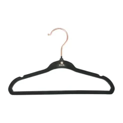 Puck Kledinghanger Velours Ecru (6 stuks)><noscript><img width=