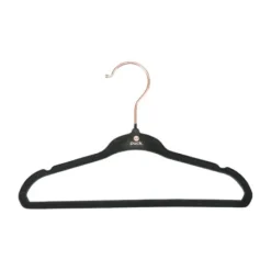 Puck Kledinghanger Velours Ecru (48 stuks)><noscript><img width=