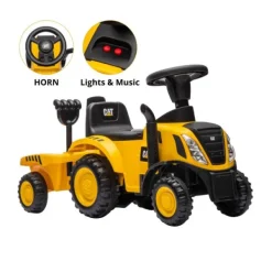 Puck loopauto tractor + aanhanger CAT><noscript><img width=