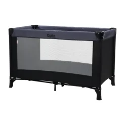 Qute Campingbed Q-sleep Antra / Zwart> Inklapbare Reis Boxen|Inklapbare Reis Boxen