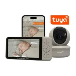 Qute Q-connection Solo zand - WIFI babycamera - Babyfoon><noscript><img width=