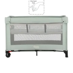 Qute Q-dream Campingbed easyfold ivory> Inklapbare Reis Boxen|Inklapbare Reis Boxen
