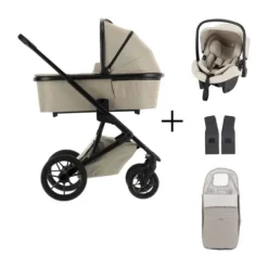 Qute Q-Rider Plus Kinderwagen - Denim Blue | Kidsriver Curve Autostoel - Black><noscript><img width=