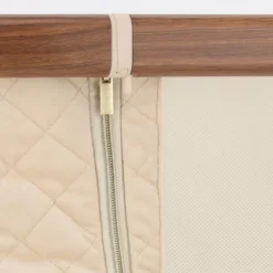 Qute Q-wiggle electric Co-Sleeper cream - white wash><noscript><img width=