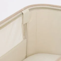 Qute Q-wiggle electric Co-Sleeper cream - white wash><noscript><img width=