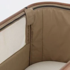 Qute Q-wiggle electric Co-Sleeper cream - white wash><noscript><img width=