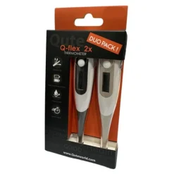 Qute Thermometer Digitaal Q-Flex Duo-Pack> Thermometers