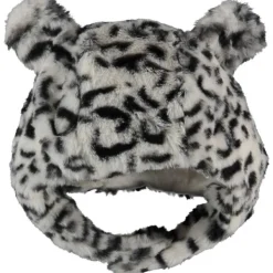 Sarlini Muts Fake Fur Panther Sand 6-12 maanden> Mutsjes