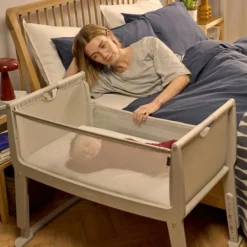 Snuz Bedside Crib SnuzPod Studio London Navy><noscript><img width=