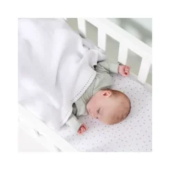 Snuz Deken Organic Knitted Cellular Truffle><noscript><img width=