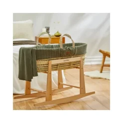 Snuz Deken Organic Knitted Cellular Truffle><noscript><img width=