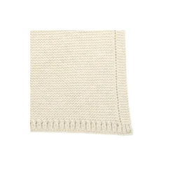 Snuz Deken Organic Knitted Cellular Truffle><noscript><img width=