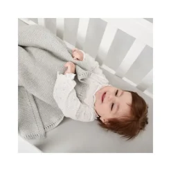 Snuz Deken Organic Knitted Cellular Truffle><noscript><img width=