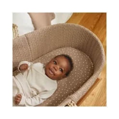 Snuz Moses Mandje En Matras Organic Knitted Terracotta><noscript><img width=