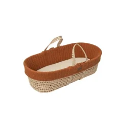 Snuz Moses Mandje En Matras Organic Knitted Terracotta><noscript><img width=