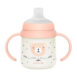 Suavinex Wild & Free Beker Met Handvaten - 150ml - 6Mnd+ - Blauw> Bekers