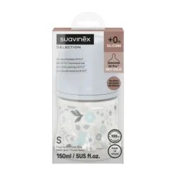 Suavinex Wonderland SX Pro Fles - Slow Flow - 150ml - Blauw><noscript><img width=