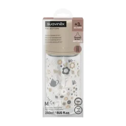 Suavinex Wonderland SX Pro Fles Glas - Slow Flow - 120ml - Roze><noscript><img width=