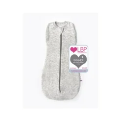 Sweet Dreamers Inbakerslaapzak Bamboo 3-12mnd Grijs> 4-Seizoenen Slaapzakken