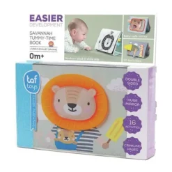 Taf Toys Babyboekje Tummy-Time Savannah> Boeken