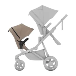 Thule Sleek 2 - Tweede Zitje - Tinted Taupe> Accessoires Kinderwagens|Accessoires Tweeling/Duo
